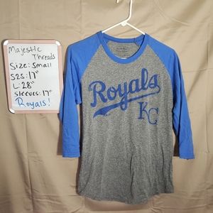 ☆SALE☆| Majestic | KC Royals Baseball Tee